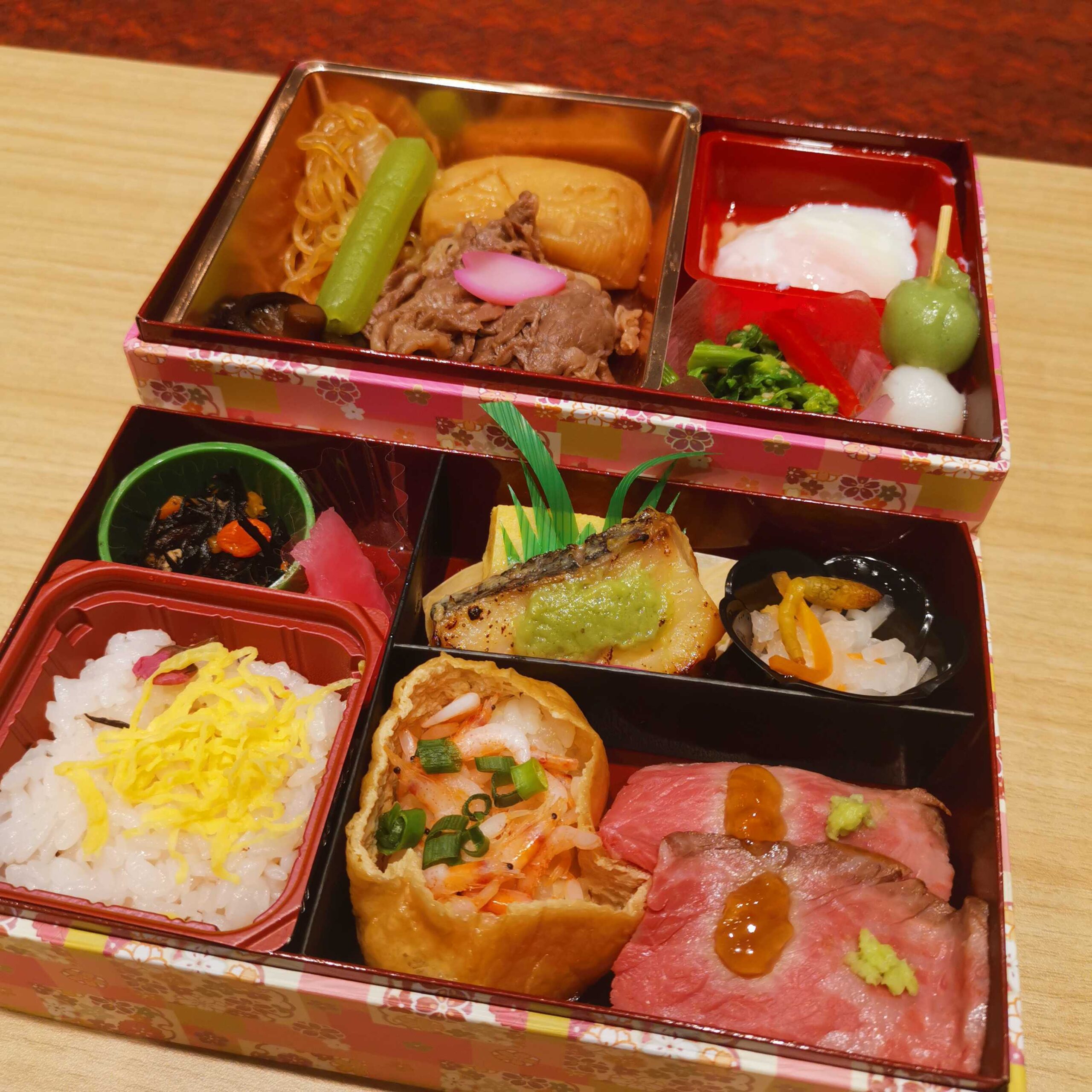 Bento boxes for a business conference